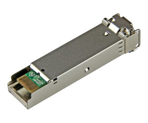 StarTech.com Cisco kompatibles Gigabit SFP Transceiver Modul SM LC - Mini-GBIC bis 10Km - Glasfaser Transceiver mit 1310nm 1000Base-LH - SFP (Mini-GBIC)-