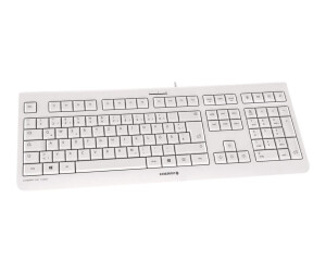 Cherry KC 1000 - keyboard - Pan -Nordic - light gray