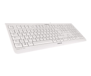 Cherry KC 1000 - keyboard - Pan -Nordic - light gray
