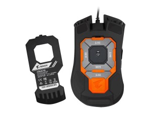 Gigabyte AORUS M5 - Maus - Für Rechtshänder -...