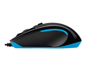 Logitech G300S - Mouse - Visually - 9 keys - wired