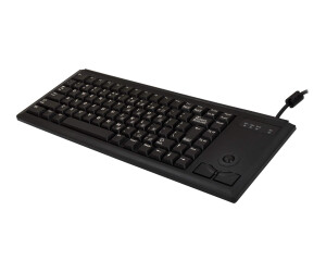 Cherry ML4420 - keyboard - USB - USA - black
