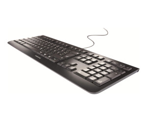 Cherry KC 1000 - Tastatur - GB - Schwarz - für
