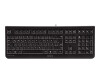 Cherry KC 1000 - keyboard - GB - black