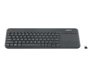 Logitech Wireless Touch Keyboard K400 Plus - keyboard