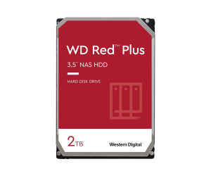 WD Red Plus NAS Hard Drive WD20EFZX - hard disk - 2 TB -...