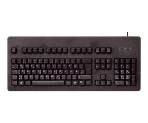 Cherry G80-3000 - keyboard - PS/2, USB - German