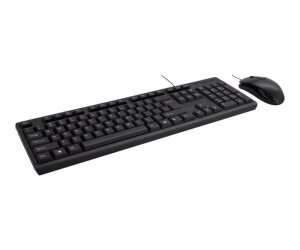 Inter-Tech KB-118-keyboard and mouse set-USB