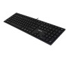 Cherry KC 6000 SLIM - Tastatur - USB - Englisch