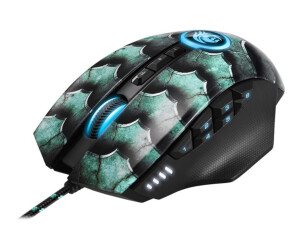 Sharkoon Drakonia II - Maus - optisch - 12 Tasten