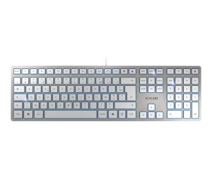 Cherry KC 6000 SLIM - Tastatur - USB - Französisch