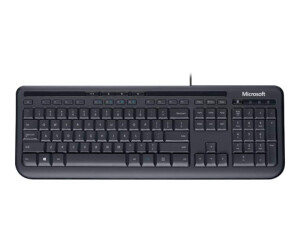 Microsoft Wired Desktop 600 for Business - Tastatur-und-Maus-Set