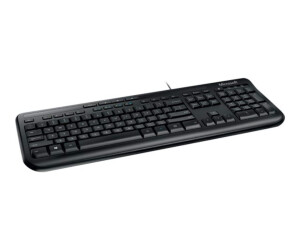 Microsoft Wired Desktop 600 for Business - Tastatur-und-Maus-Set