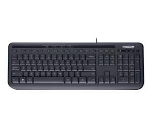 Microsoft Wired Desktop 600 for Business - Tastatur-und-Maus-Set