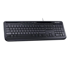 Microsoft Wired Desktop 600 for Business - Tastatur-und-Maus-Set