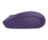 Microsoft Wireless Mobile Mouse 1850 - Maus - rechts- und linkshändig - optisch - 3 Tasten - kabellos - 2.4 GHz - kabelloser Empfänger (USB)