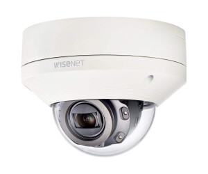 Hanwha Techwin WiseNet X XNV-6080R - Netzwerk-Überwachungskamera - Kuppel - Außenbereich - staubdicht/wasserdicht/vandalismusresistent - Farbe (Tag&Nacht)