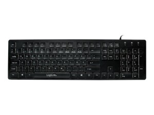 LogiLink Illuminated - Tastatur - hinterleuchtet