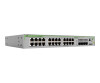 Allied Telesis Centrecom AT -GS970M/28 - Switch - L3 - Managed - 24 x 10/100/1000 + 4 x SFP (mini -gbic)