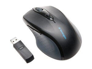 Kensington Pro Fit Full-Size - Maus - Für Rechtshänder - optisch - 6 Tasten - kabellos - 2.4 GHz - kabelloser Empfänger (USB)