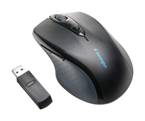 Kensington Pro Fit Full-Size - Maus - Für Rechtshänder - optisch - 6 Tasten - kabellos - 2.4 GHz - kabelloser Empfänger (USB)