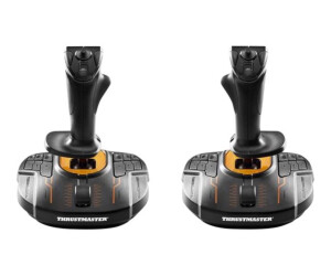 ThrustMaster T.16000M FCS Space Sim Duo - Joystick - 16 Tasten - kabelgebunden (Packung mit 2)