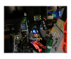 ThrustMaster MFD Cougar Pack - Flugsimulator-Instrumentenbrett - 20 Tasten - kabelgebunden (Packung mit 2)