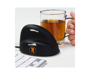 R-GO He Mouse Break ergonomic mouse, anti-Rsi software, medium (165-195mm)