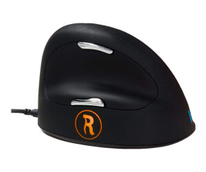 R-Go HE Mouse Break Ergonomische Maus, Anti-RSI-Software, Groß (über 185mm)