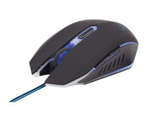 Gembird MUSG-001 - Maus - rechts- und linkshändig