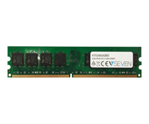V7 DDR2 - Modul - 2 GB - DIMM 240-PIN - 667 MHz / PC2-5300