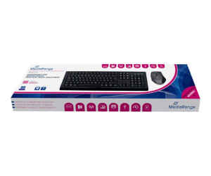 Mediarange MROS104-keyboard and mouse set-wireless