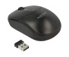 Delock Mouse - right and left -handed - optically - 3 keys - wireless - 2.4 GHz - wireless receiver (USB)