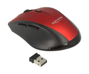 Delock Maus - ergonomic - for right -handed - optically -...