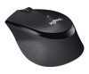 Logitech B330 Silent Plus - Mouse - Visually - 3 keys - wireless - 2.4 GHz - Wireless recipient (USB)