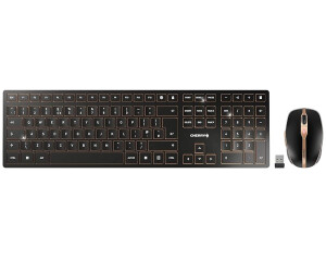 CHERRY DW 9000 SLIM - Tastatur-und-Maus-Set - kabellos -...