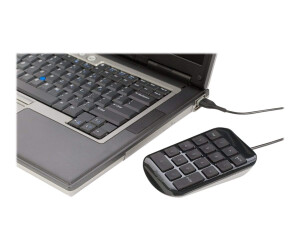 Targus numeric - key field - USB - gray, black