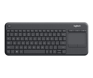 Logitech Wireless Touch Keyboard K400 Plus - keyboard