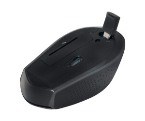 LogiLink Maus - optisch - 3 Tasten - kabellos - 2.4 GHz - kabelloser Empfänger (USB)