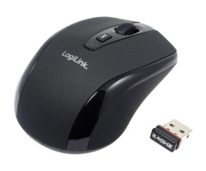LogiLink Maus Optical Wireless 2.4 GHz Mini - Maus -...