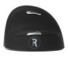 R -GO He Mouse ergonomic mouse, large (over 185mm), right hand, wireless - mouse - ergonomic - for right -handed - 5 keys - wireless - 2.4 GHz - wireless receiver (USB)