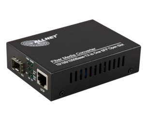 Allnet All-MC104G-SFP1 1000Mbit/s multi-mode-single mode...