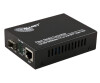 Allnet All-MC104G-SFP1 1000Mbit/s multi-mode-single mode black network media converter