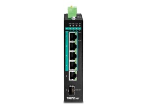 TRENDnet TI-PG541I - Switch - managed - 4 x 10/100/1000...
