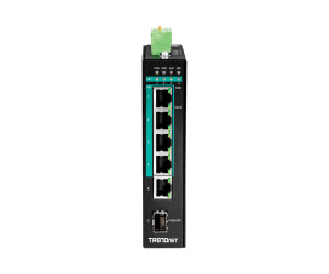 TRENDnet TI-PG541I - Switch - managed - 4 x 10/100/1000 (PoE+)