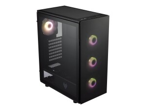 FSP CMT340 Plus - Mid tower - ATX - Seitenteil mit...