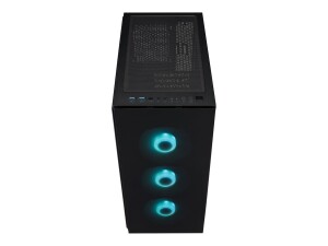 FSP CMT340 Plus - Mid tower - ATX - Seitenteil mit...