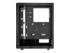 FSP CMT340 Plus - Mid tower - ATX - Seitenteil mit Fenster (gehärtetes Glas)