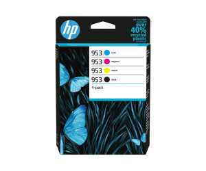 HP 953 - 4 -pack - black, yellow, cyan, magenta