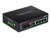 TRENDnet TI-PG62 - Switch - unmanaged - 4 x 10/100/1000 (PoE+)